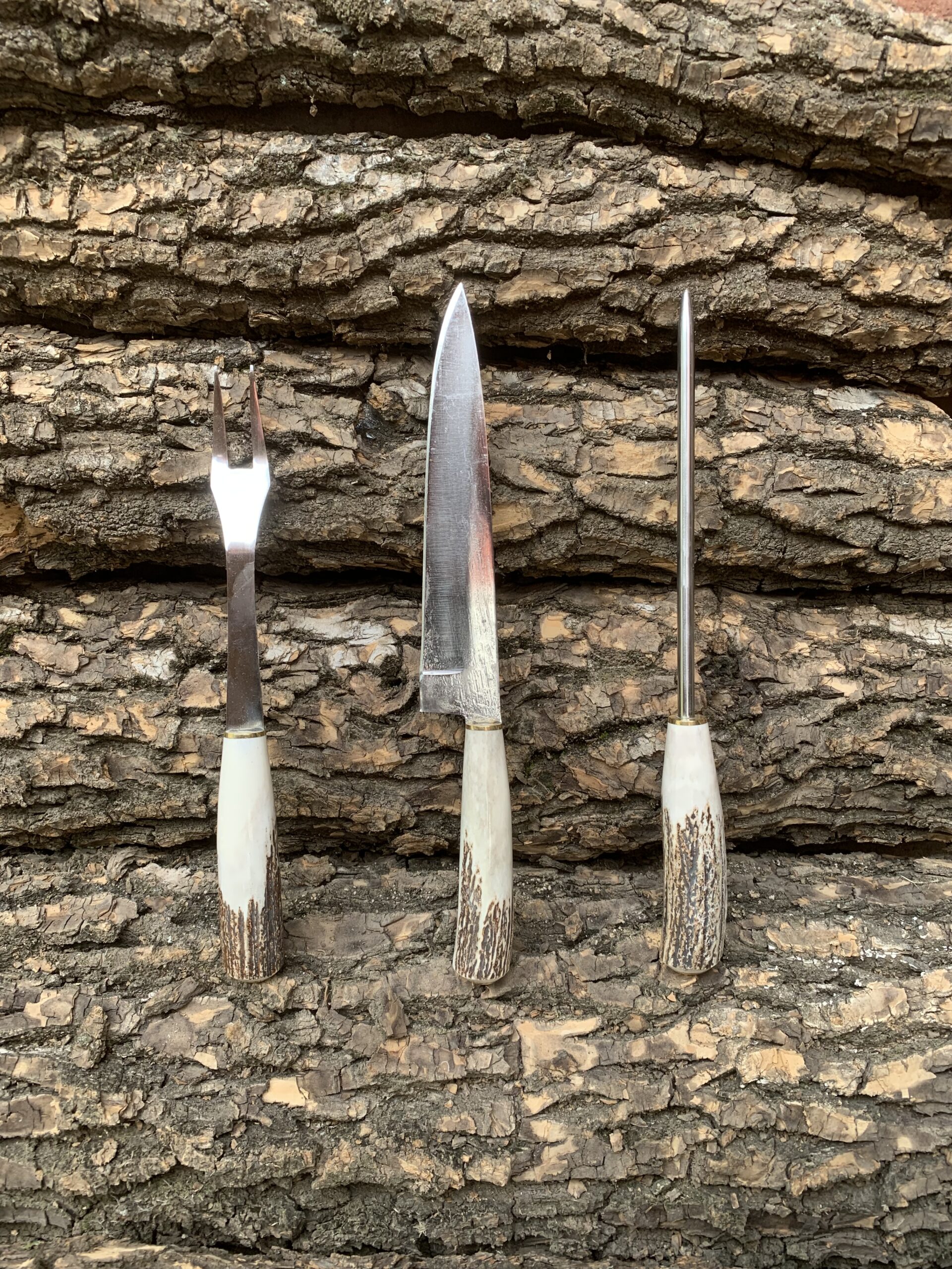 JUEGO triple 20CM asta/guampa especial