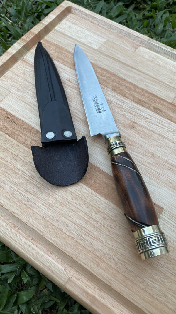 CUCHILLO SCHMIDEN ALPACA DE ACERO 440. 14CM